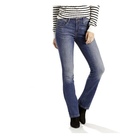 Levi's 515 Bootcut Blue Jeans - Picture 1 of 10